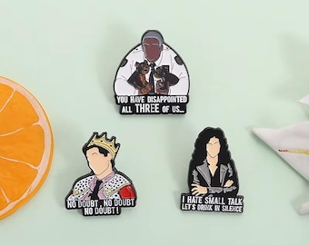 Brooklyn 99 Inspired Enamel Pins