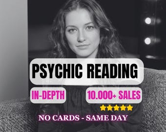 Lecture psychique, Perspectives futures sans carte, le jour même, Lecture moyenne, Orientation spirituelle