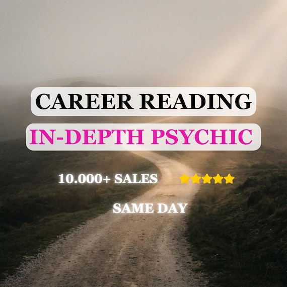 Career Reading, In-Depth No Cards Psychic Reading, Money, Finance and Work Life Questions