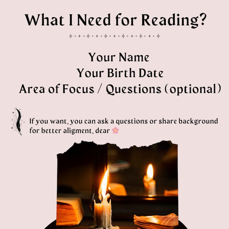 5 Psychic Predictions, Future Reading, No Cards, No Tools, Same Day, Spiritual Reading image 2
