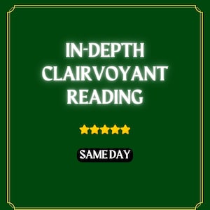 Lettura chiaroveggente psichica, stesso giorno, guida spirituale rapida, senza attrezzi