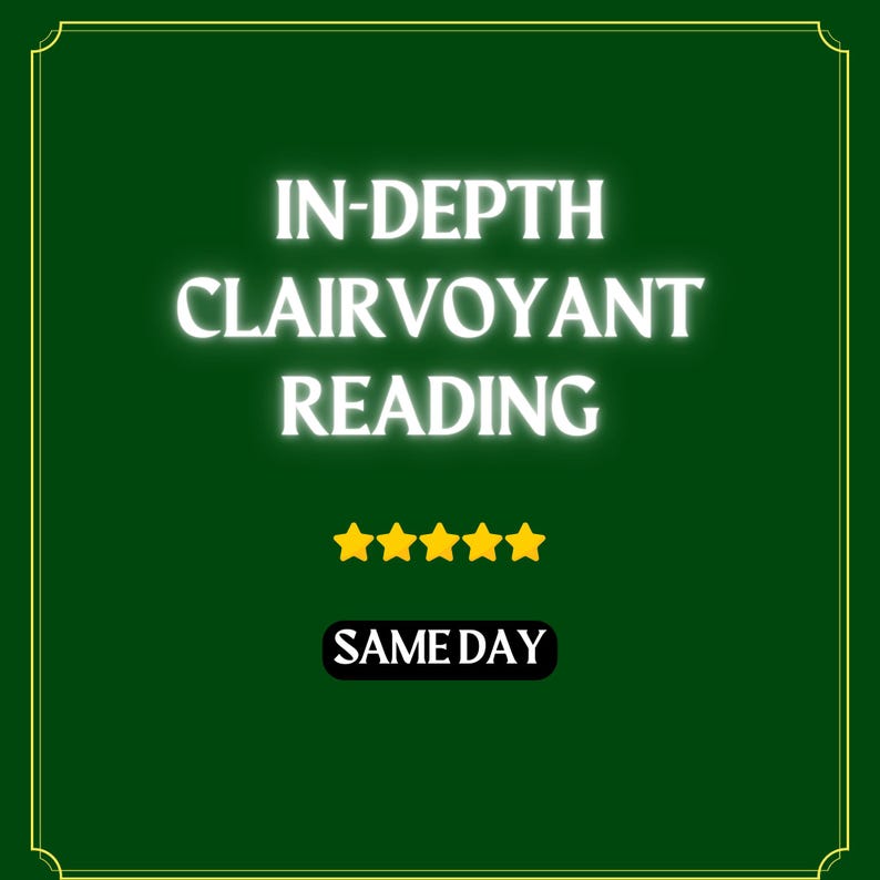 Lettura chiaroveggente psichica, stesso giorno, guida spirituale rapida, senza attrezzi immagine 1