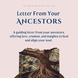 Lettura degli antenati, connessione psichica con i tuoi antenati / Lettura degli antenati per guarigione e guida / Lettera canalizzata dagli antenati