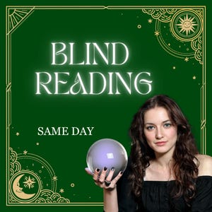 Blind Reading, SCHNELL am selben Tag, Blind Psychic Reading, erfahre, was Geister über dich erzählen