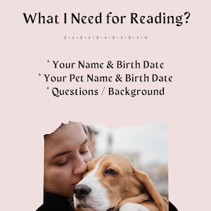 Telepathic Pet Reading, Psychic Reading for Any Pet, Clairvoyant, Your Pet’s Thoughts image 2
