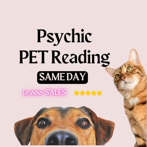 テレパシーペットリーディング、あらゆるペットのためのサイキックリーディング、透視、ペットの思考