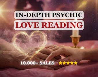 Love Reading, Psychic Love Reading, Same Day, Twin Flame Reading, Soulmate Reading