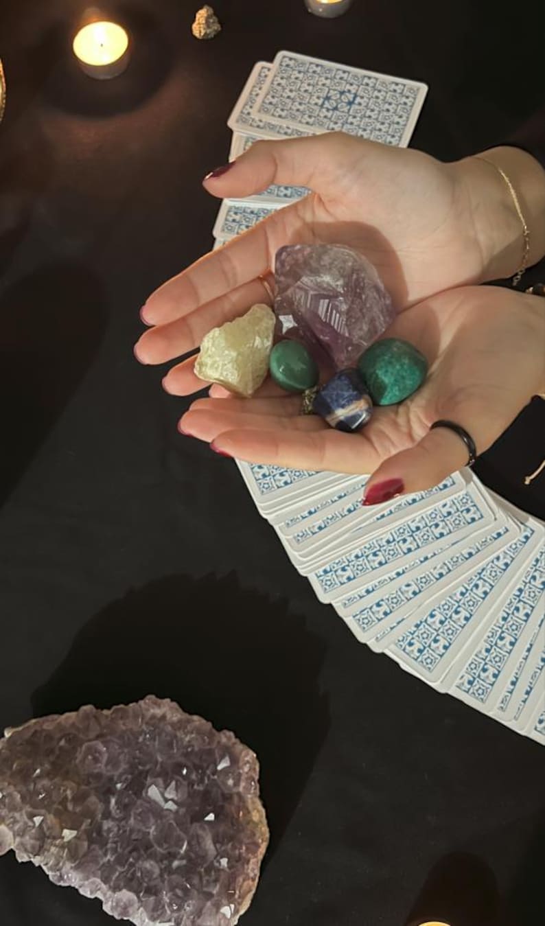 mira crystals tarot