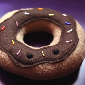 Peluche donut cute kawaii nourriture gateau miam polaire image 3