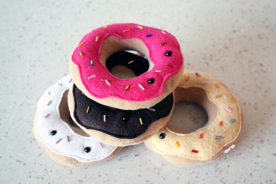 Peluche Donut Cute Kawaii Nourriture Gateau Miam Polaire Etsy