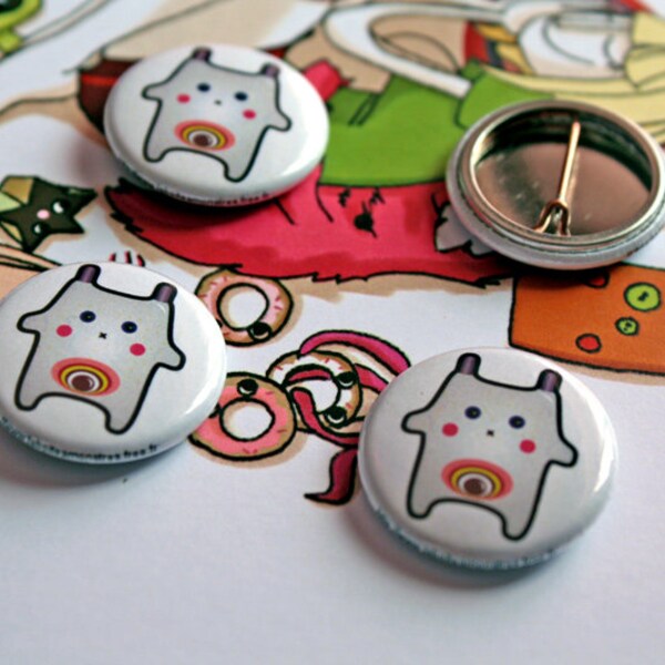 Badge bedon : cute kawaii