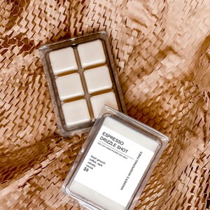 Espresso Drizzle Shot Scented Soy Wax Melt, Coffee Wax, Chocolate Wax, Wax Melt, Soy Wax Melt, Natural Home Fragrance, Organic Fragrance