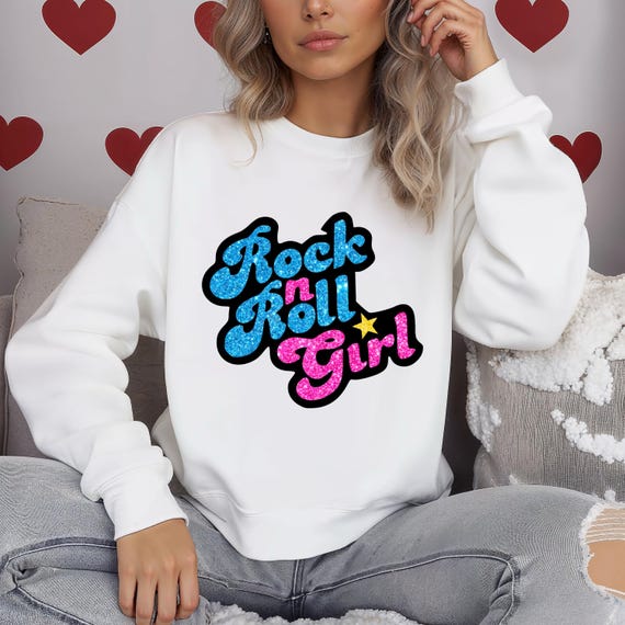 ロックンロールガールTシャツ/長袖/スウェットシャツ/パーカー、ロック 