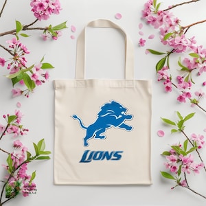 Bolsa de mano con el rugido de los Detroit Lions, bolsa de mano, ropa para mamá, carteras, bolsos, bolsos de hombro, regalos para ella, fútbol, fútbol de los Detroit Lions, Detroit