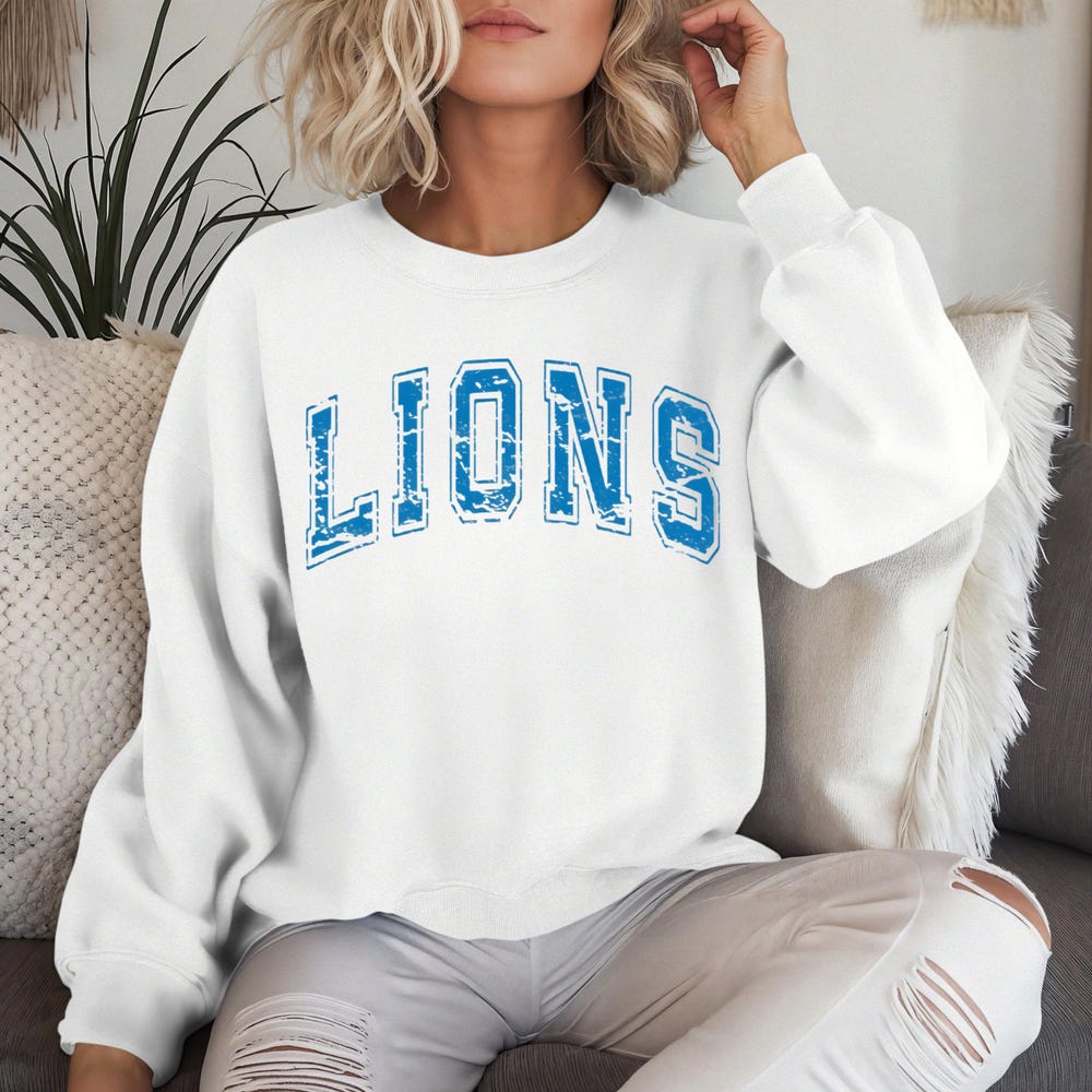 Detroit Lions Football, Football, Detroit Lions Apparel, Football Apparel,Detriot Lions Tshirt/Long Sleeve/Sweatshirt/Hoodie 4Fansport