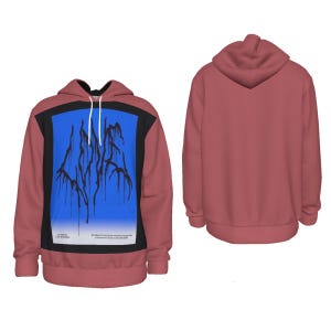 Graffiti Print Pullover Hoodie - Urban Streetwear