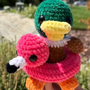 Crochet Duck Plushie zdjęcie 7