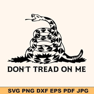Não Pise em Mim Svg | Design de Citação Patriótica Svg | Liberdade Svg | Download Digital para Cricut e Silhouette
