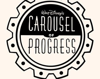 Carousel Of Progress Svg | Disney Ride Svg Design | Tomorrowland Svg Cut File | Digital Download For Cricut And Silhouette