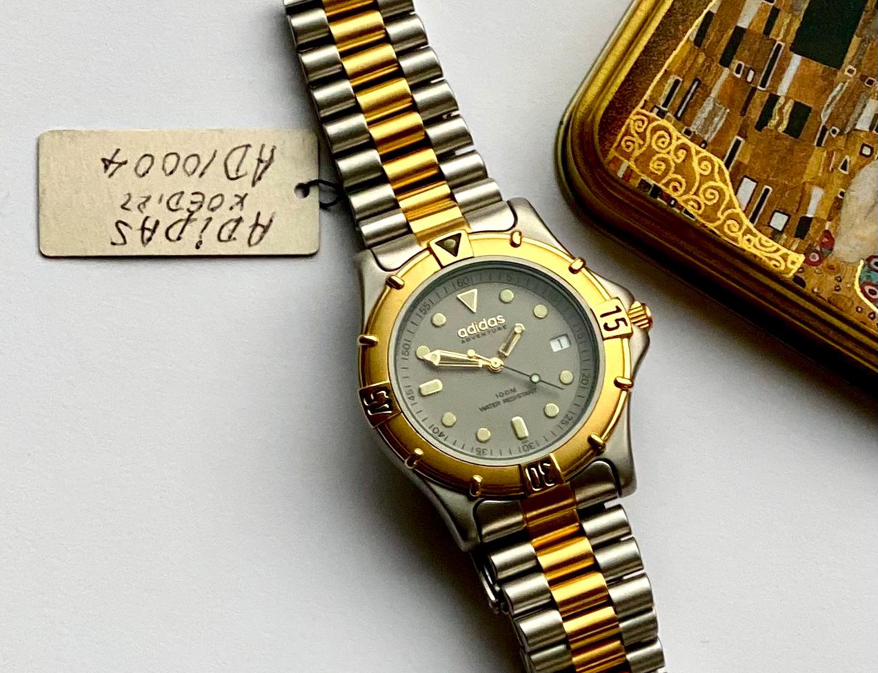 Vintage Unused Adidas Adventure 100 M Diving Watch 10-0010A - Etsy