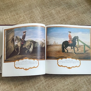 Libro de arte ecuestre de fantasía / La escuela de equitación clásica — Colección Wilton House / Mini tesoro para la mesa de centro