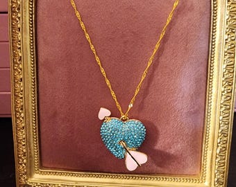 Custom heart necklace