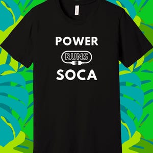 Power Soca Unisex Short Sleeve T-Shirt, West Indian Heritage T-Shirt, Soca Music T-Shirt, Power Soca Music T-Shirt, West Indian Culture