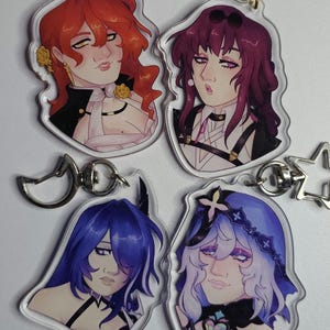 Honkai Star Rail Acrylic Charms