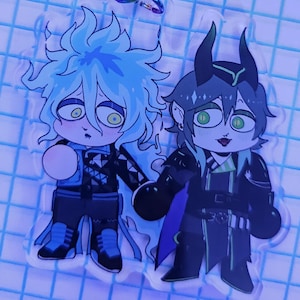 Malidia Little Guys Acrylic Charms Twisted Wonderland