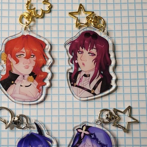 Honkai Star Rail Acrylic Charms