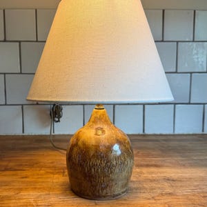 Handmade Ceramic Lamp Base