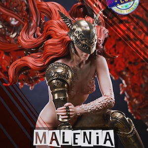 Butterfly Slayer Hand-Painted 3D Printed Statue