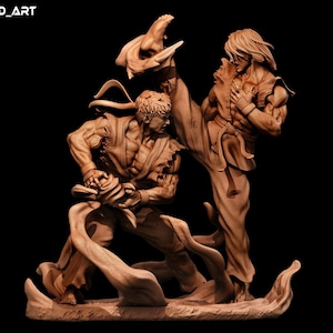 KanRyu Collectible Miniature Diorama Fanart Street Fighter