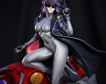 Cyber Ghost Unpainted 3D Printed Collectible Statue - Unique Home Decor Gift - Detailed  (Ships from US)