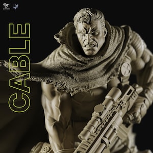Kabel 3D Print Collectible Figurine – painted Miniature Statue Gift Idea