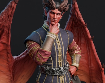 The Devil you Know (278mm)  Unpainted Garage Kit, 3D Resin Model Kit, 1:6 Scale Figure