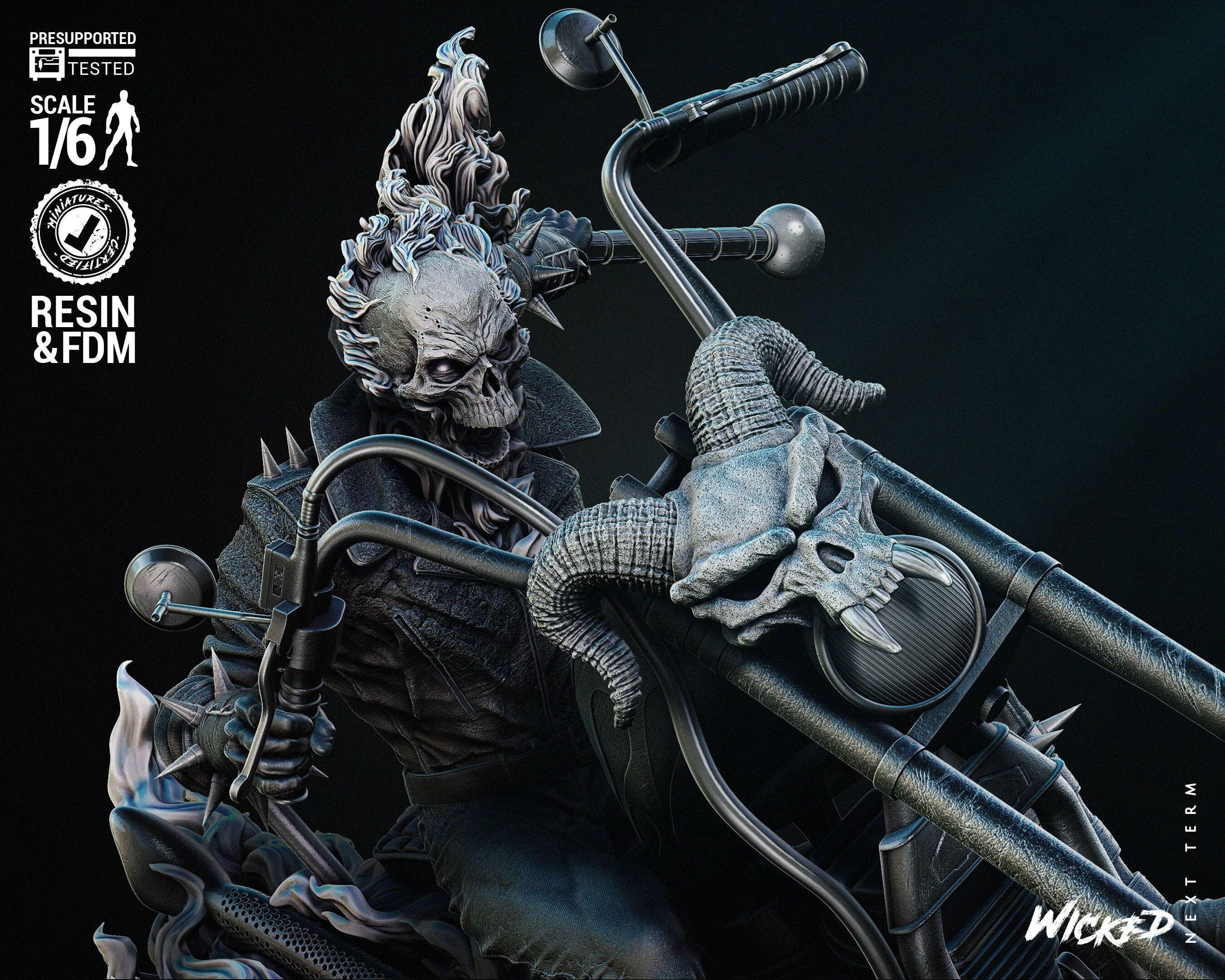 1/12 Scale Ghost Rider - Etsy