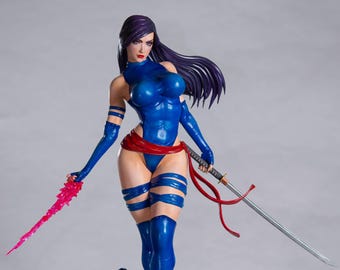 Daughter of Thanos Statue: Hand-Painted 3D Resin Model (1/10 or 1/6 Scale)