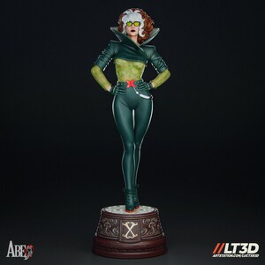HellRogue Gala 3d print Collectible Miniature statue figure gift idea for man woman painter pin up painted