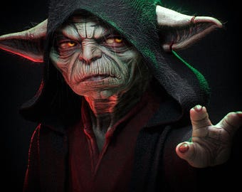 Dartyod 3D Printed Collectible Statue - Home Decor Gift Idea - Hand Painted - Unique and Detailed, Scale 1/10