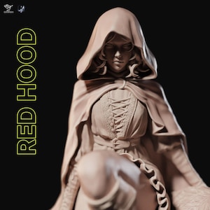 Hood 3D Print Collectible Figurine – painted Miniature Statue Gift Idea