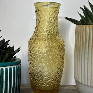 ガラス花瓶　ポーランド製 Poland glass vase - Etsy 日本