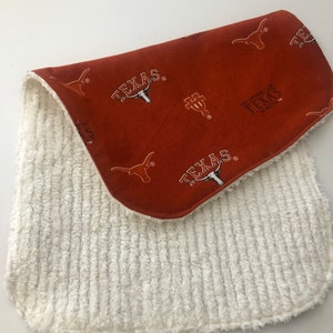 Texas Longhorn Burp Cloth