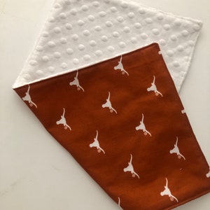 Longhorn Burp Cloth