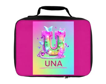 Personalizable “U” Name Lunchbox