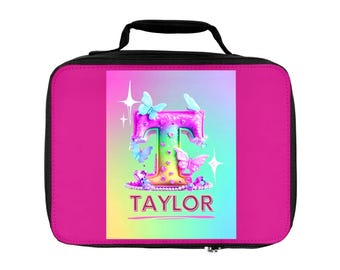 Personalizable “T” Name Lunchbox