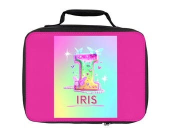 Personalizable “I” Name Lunchbox