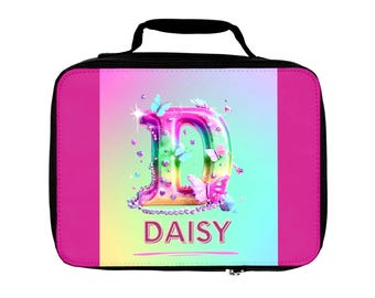 Personalizable “D” Name Lunchbox