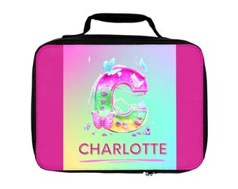 Personalizable “C” Name Lunchbox