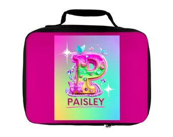 Personalizable “P” Name Lunchbox